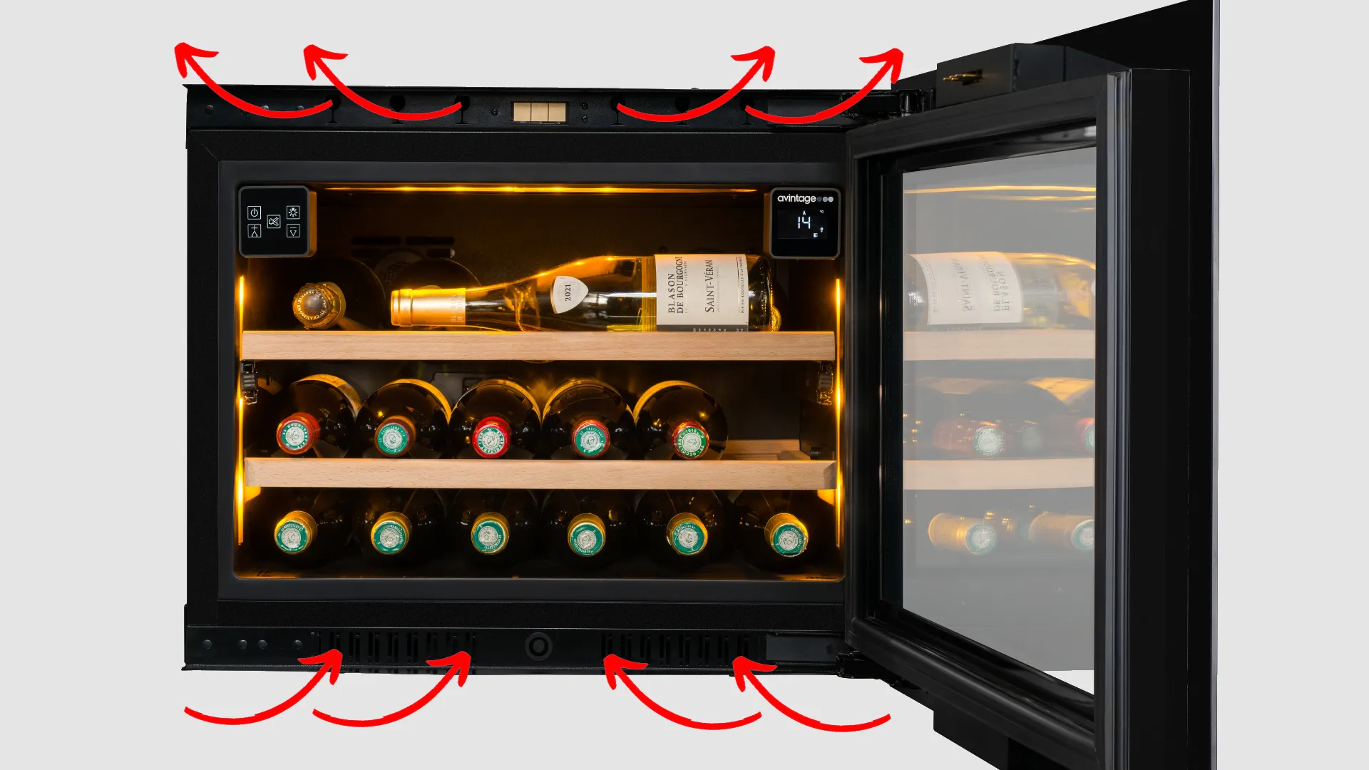 Systém přední ventilace